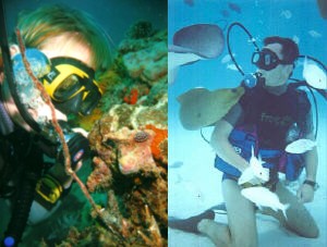 KajMan (Kajsa in Borneo 2002 and Manuel in Cayman Islands 2001)